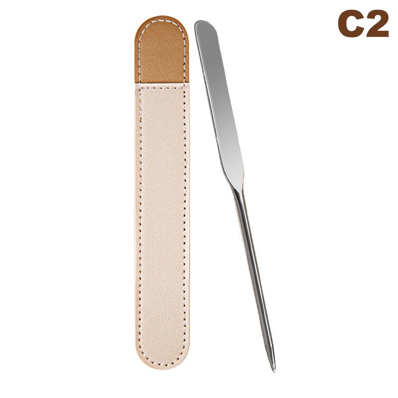 Лопатка из нержавеющей стали для тонального крема, маски и крема для глаз, многофункциональный набор инструментов для скребков для лица из металла для красоты и ухода за кожей