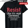 Resist Anti-Trump Political Protest Resistance Activist Graphic T-Shirt