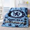 Персонализированное одеяло Chelsea с именем Многоцелевое настраиваемое одеяло Мягкое теплое уютное для дивана Декор дома Пикников Кровати Четыре сезона Универсальное