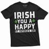 Happy Saint Patricks Day Shirt Clover Shamrock Shirts St Patrick's Day Tee Unisex T-shirt