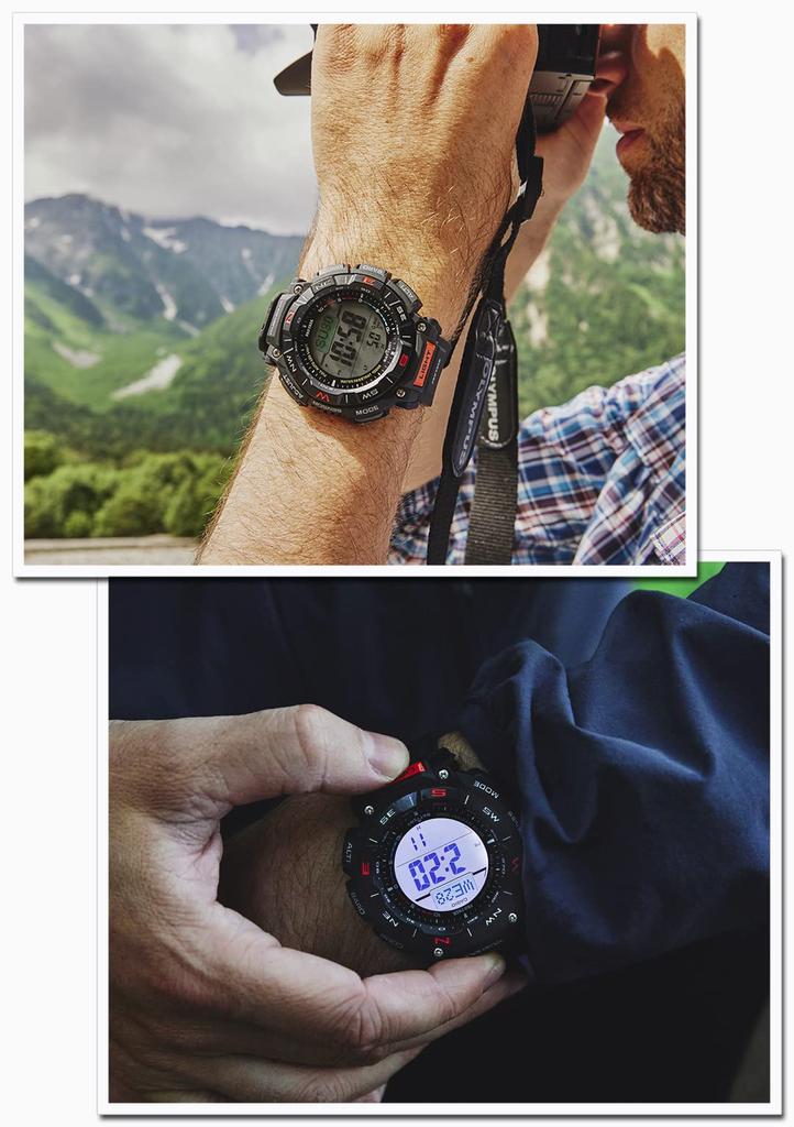 Часы Protrek Climber Line Solar Biomass Plastic Black [Casio] [] PRG-340-1JF Мужские