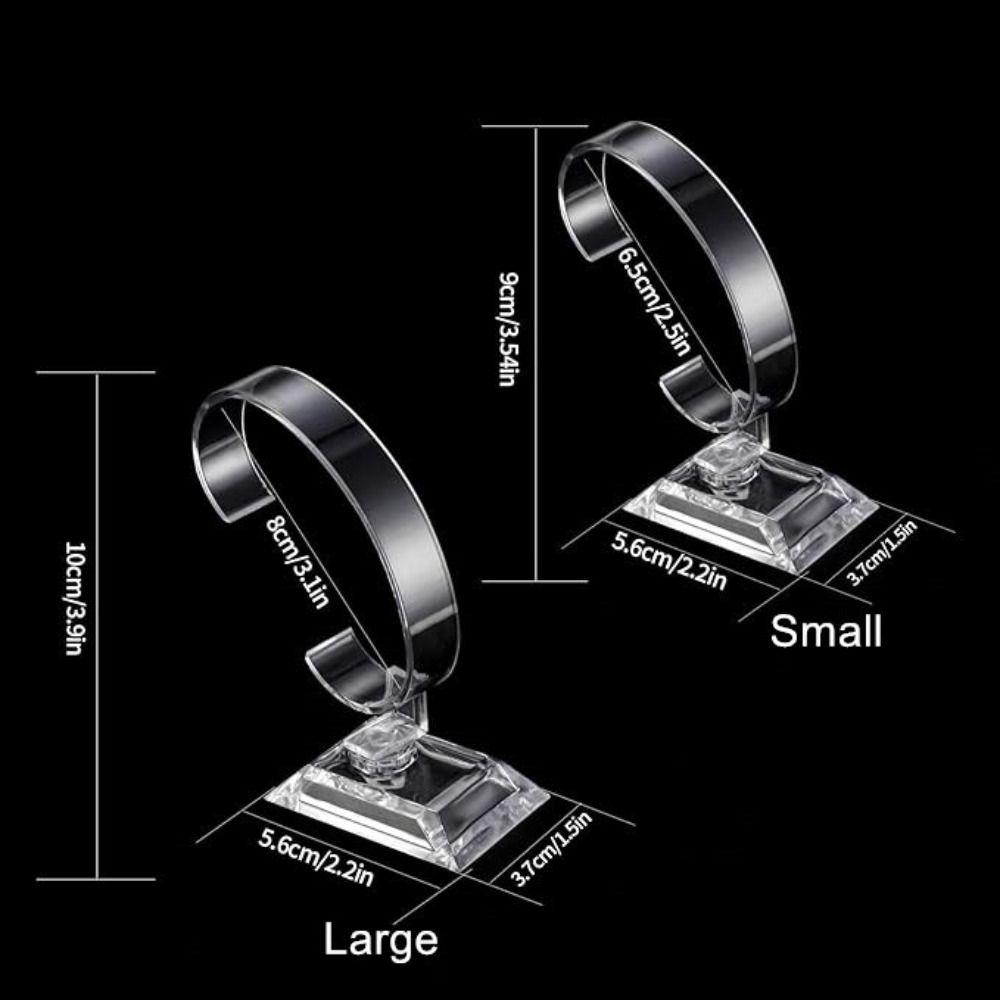 Transparent Watch Display Racks Bracelet Bangle Watch Display Holder Watch Holder Stand  Men Women