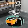 1pcCat Fashion Office Round Area Rug, Indoor Mat Suitable ForOffice, Under Office Chairs Bedroom Living Room Home Decor, Room Deco 074