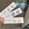 Сладкие Магнитные Серьги-Бабочки Без Прокола для Женщин