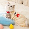 Spring Thin Pet Loungewear Into Kitten Warm Four-legged Clothing, Puppet Blue Cat Small Puppy Dog Cat Clothes