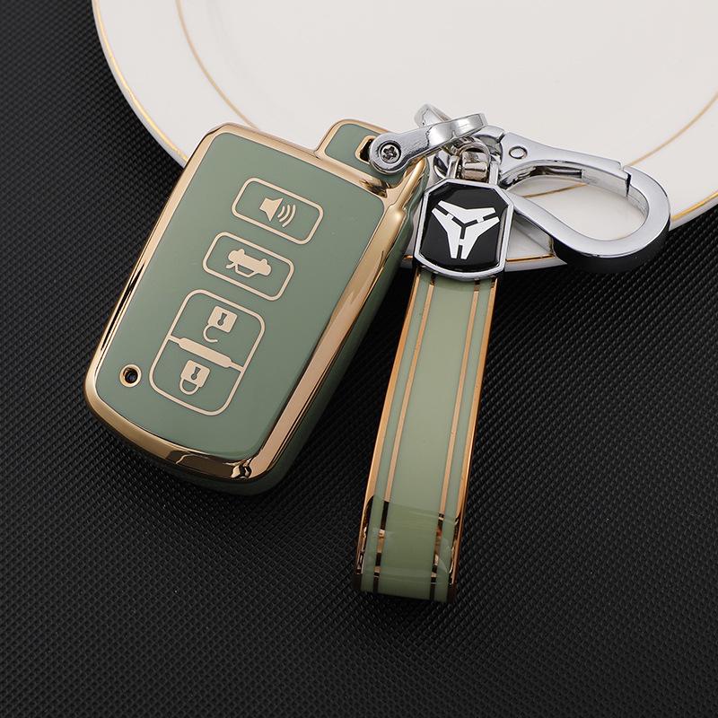 Чехол для ключа Toyota для 13-го поколения Crown, Reiz, старого Prado, Land Cruiser и Ruis - Женская пряжка-ракушка