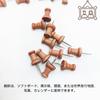 NASSIA Large with Storage for Bulletin Multipurpose Pushpins, Daruma-shaped, Wooden, Stylish, Capacity, Case, Boards, Posters, Photos, Maps,