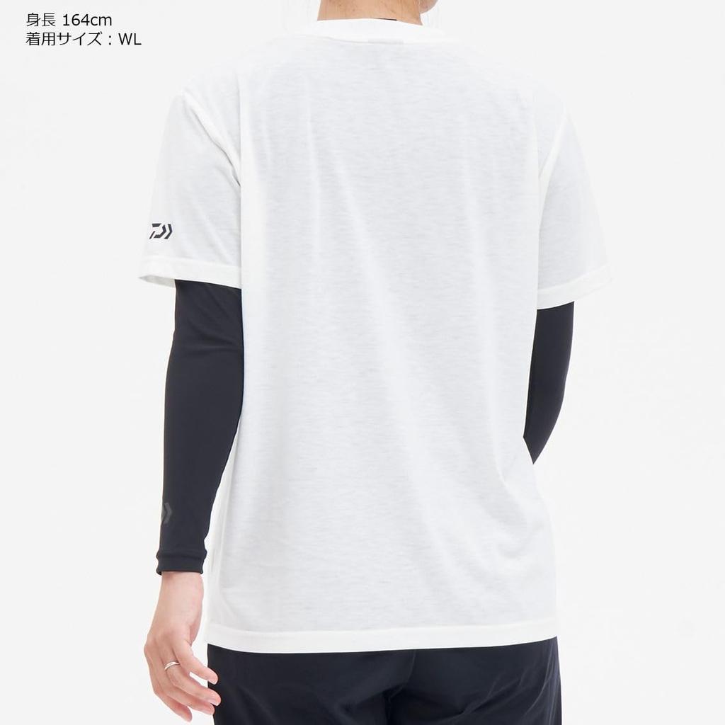 Daiwa Fishing Net T-Shirt, Lakeside, DE-6324, White