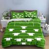Soccer field with jerseys. Bedding sets Duvet cover sets Duvet covers Pillowcases(1 * Duvet Cover 2 * Pillowcases without duvet insert)