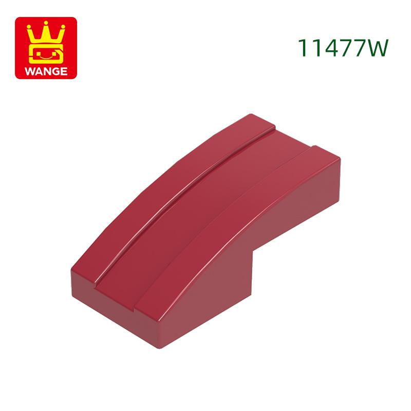 333 шт./лот 11477W Наклонный изогнутый элемент 2x1 Деталь Moc Цветные Аксессуары Совместимые с Кирпичиками DIY Детская Игрушка Строительная Сборка Детали