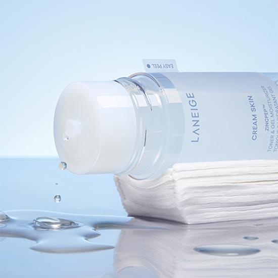 LANEIGE Крем-тонер и увлажняющий гель для кожи с цинком 170 мл