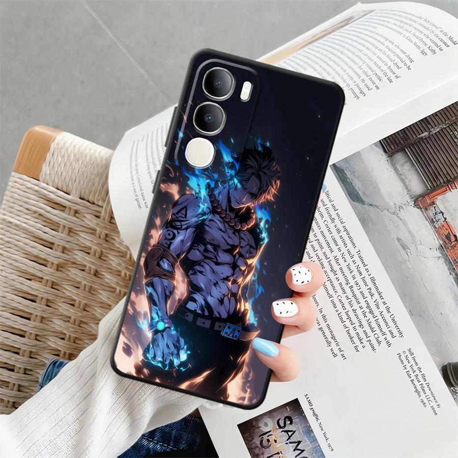 Чехол для телефона One Piece Зоро для Vivo Y71 Y91 Y51S Y78 Y53S V25 V30 Y50 Y95 Y75 Y81 Y52S Y93 V21E V23 V29 V27