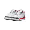 Детские кроссовки Air Jordan 3 Retro TD Fire Red 2022 White Cement-Grey Black DM0968-160