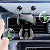 Автомобильный освежитель воздуха с клипсой на дефлектор, диффузор для ароматерапии в форме робота, автомобильное ароматерапевтическое украшение, диффузор с длительным ароматом