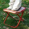 Outdoor Folding Stool with Carry Bag Portable Lightweight Heavy Duty Camping Backpacking Beach Picnic Fishing Collapsible Chair Seat