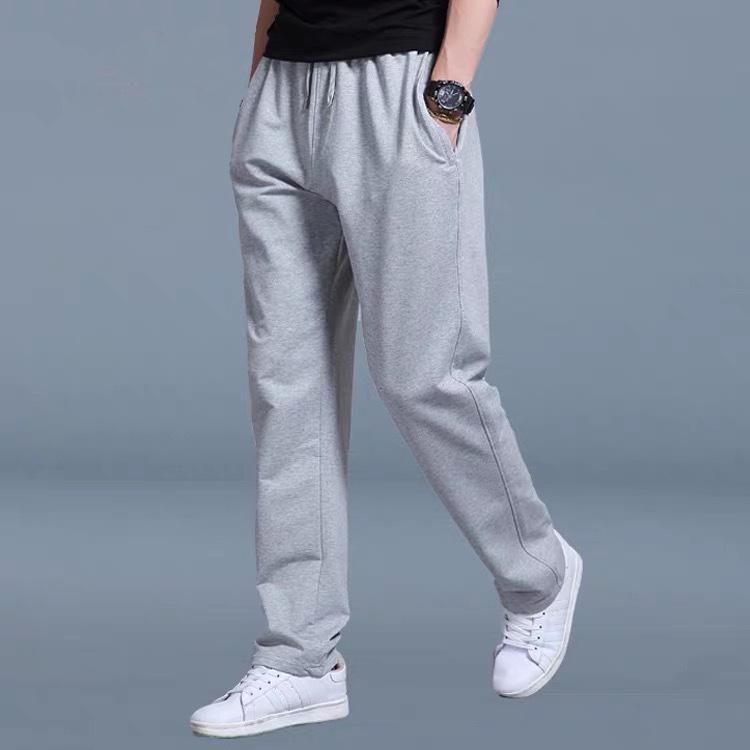 Men's Large Loose Straight Sweatpants - New Spring/Summer Collection