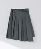 Nilring S05.00 Unbalanced Wrap Pleated Mid Skirt