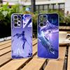 Чехол для телефона S-Skirk Impact Genshin для Samsung S25, S24, S21, S22, S23, S30, Ultra, S20, Plus, Fe Прозрачный чехол