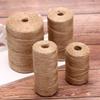 Natural Hemp Linen Cord Twisted Burlap Jute Twine Rope String Diy Craft Decor