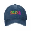SALSA Baseball Cap fashionable Golf Wear Hip Hop Unisexs big size hat Caps For Unisex Womens