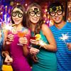 8PCS Paper 2027 New Year Party Glasses Colorful Printed Festive Party Glasses  Adults