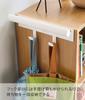 Yamazaki Jitsugyo Color Box Side Schoolbag & Backpack Hanger White Approx. W26XD6.5XH10.5cm Tower Small Items Storage Easy Installation 5316