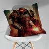 Cool Game DDoom SSlayer Pillow Case For 30x30cm45x45cm55x55cm For Home Bedroom Decoration And Protector