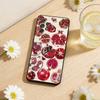 Чехол для телефона с рисунком граната для Samsung S26, S25, S24, S21, S22, S23, S30, Ultra, S20, Plus, Другие, Мягкая черная крышка