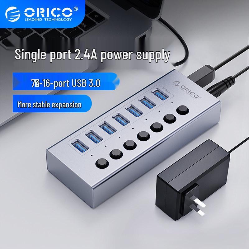 ORICO 10-портовый USB 3.0 концентратор с блоком питания