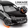 1:18 Сплавная Миниатюрная Модель Honda Accord Литая Игрушка Открывающиеся Двери Звук Свет Оттягивание Рулевое Управление Передними Колесами Классический Подарок на День Рождения