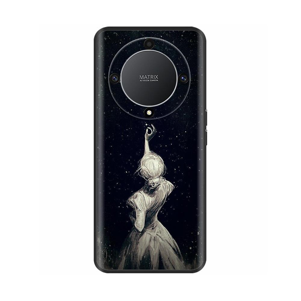 Чехол для Honor Magic5 Lite 2023 Силиконовая задняя крышка TPU Чехлы для телефона для Huawei Honor Magic4 Lite Magic 5 Lite Мягкий Funda Мультяшный