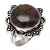 Rock Calci Agate Gemstone Handmade Silver Jewelry "8"