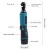 3/8" 12V Cordless Ratchet Wrench  Electric Wrench Right Angle Wrench Drill Screwdriverl Screw Nut Repair Tool