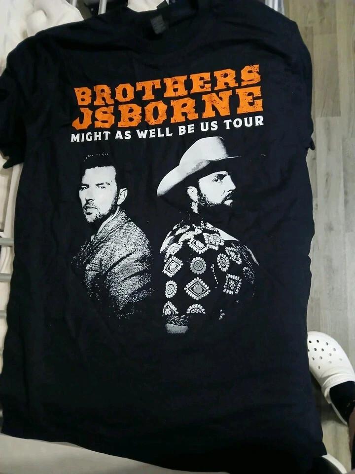 Brothers Osbourne Might As Well Be Us 2025 Tour T Shirt Medium Unisex T-Shirt