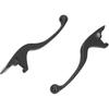 Brake Handle Lever, 2PCS Brake Handle Lever Aluminum Alloy Black Replacement for Motorcycle Moped ATV