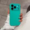 Матовый Жидкий Чехол для iPhone 17 Pro для Apple 16 Pro с Большим Окном, Однотонный Совместимый с 15 Pro и 14p
