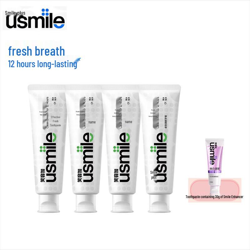 usmile Fresh Breath Toothpaste, Thin Ice Ocean
