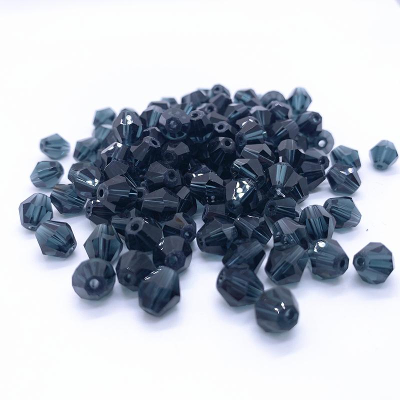 New 4-6-8mm Austria Crystal Beads Spacer Glass Bead DIY Earrings Bracelet Choker Necklace Jewelry Making