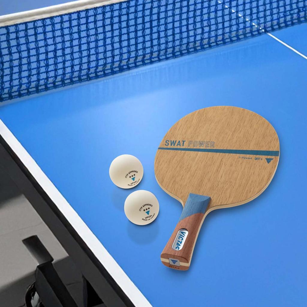 VICTAS SWAT POWER Table Tennis Offensive Flare 310014 Racket, Shakehand, Handle,