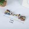 Cotton Double Knot Dog Rope Toy Chew Toy Teething Stick For Puppy Small Medium Dogs Interactive Self Entertaining Pet Play Toy