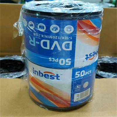 Простой пакет для записи данных CD 7 ГБ 1-16x 50 штук Чистый CD DVD-R 4