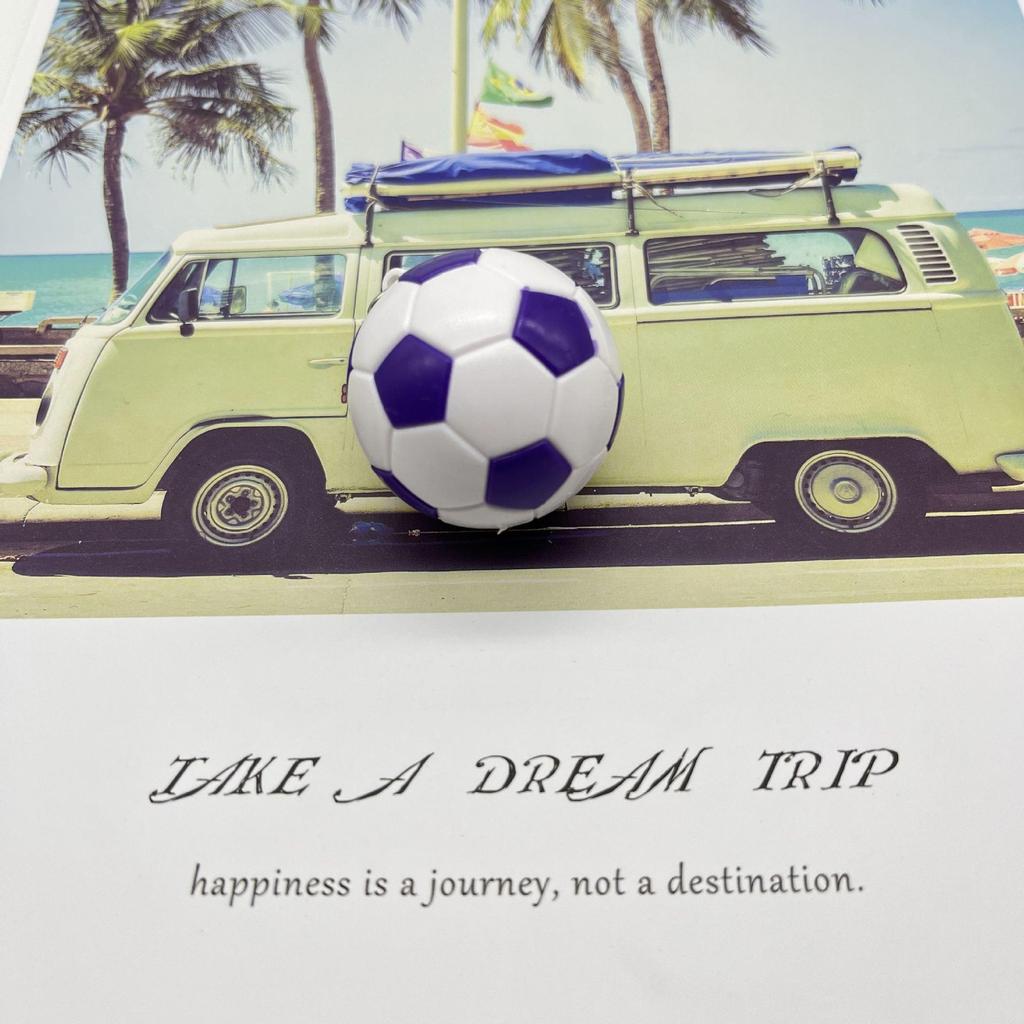 2026 World Cup USA, Canada, Mexico Mini Football Keychain Pendant - Sports Souvenir