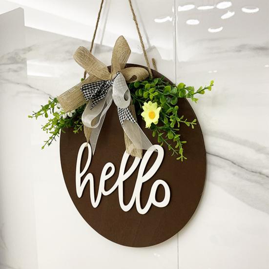 Rustic Lightweight Fashion Wear Resistant Wear Resistant Home Welcome Sign Door Sign