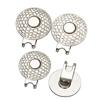 Zinc Alloy Golf Cap Holder Golf Training Aids Accessory for Golf Bag Magnetic Golf Ball Marker Holder Clip Golf Hat Clip