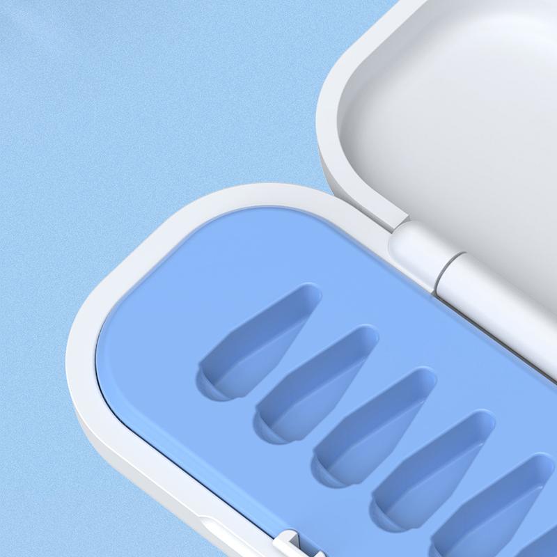 Коробка для хранения наконечников для Apple Pencil, магнитные защитные чехлы от царапин для стилуса Ipencil, органайзер для наконечников
