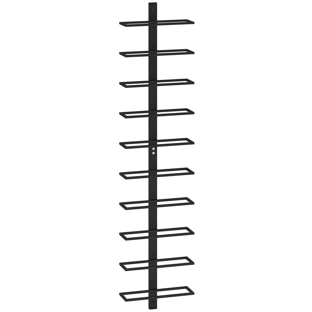 10-Bottle Wine Rack Made of Steel
