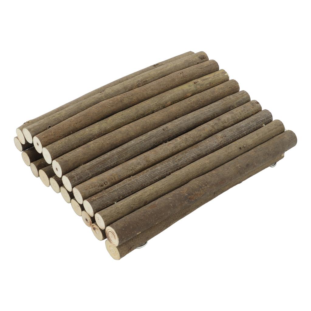 Деревянный туннель для хомяка, изгибающийся мост для маленьких животных, песчанок, морских свинок, шиншилл, хорьков, ёжиков