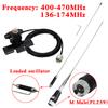 GT-ZBJG VHF UHF 100W High Gain Antenna Dual Band PL259 for Baojie BJ-218 QYT KT-8900 TYT TH-8600 Etc Car Mobile Radio