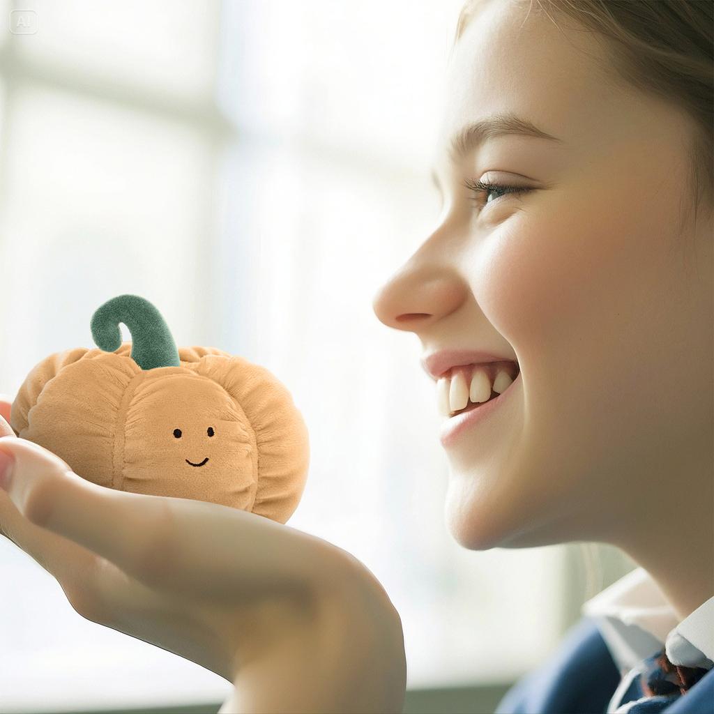 Pumpkins Plush Doll Cute Cartoon Plush Doll, Funny Pumpkins Doll