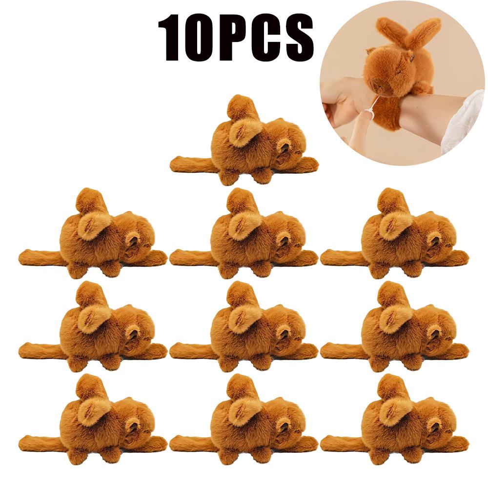 Креативный Капибара Слэп-браслет с Крыльями Вибрирующая Кукла Аквариум Дельфин Плюшевая Кукла Милый Слэп-браслет Куклы